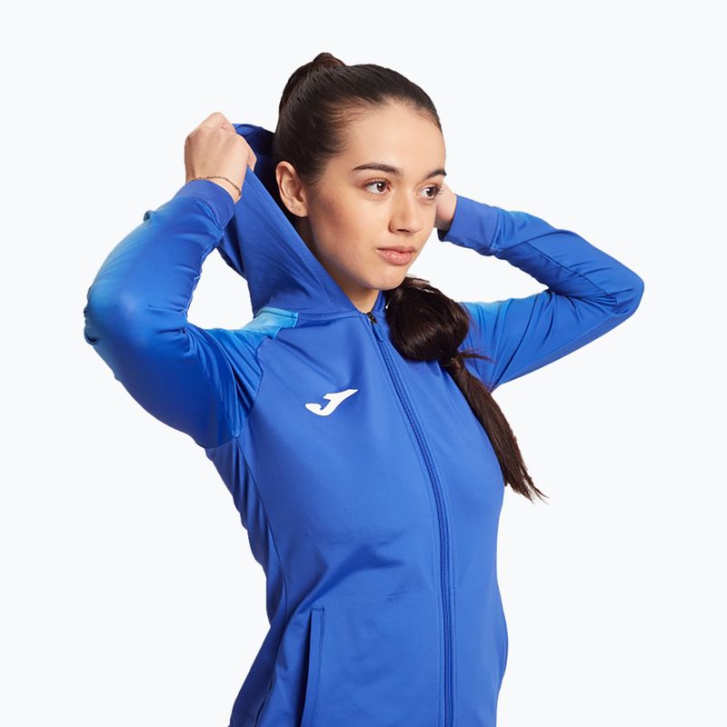 Moteriškas bėgimo džemperis Joma Elite XI Hoodie royal 3