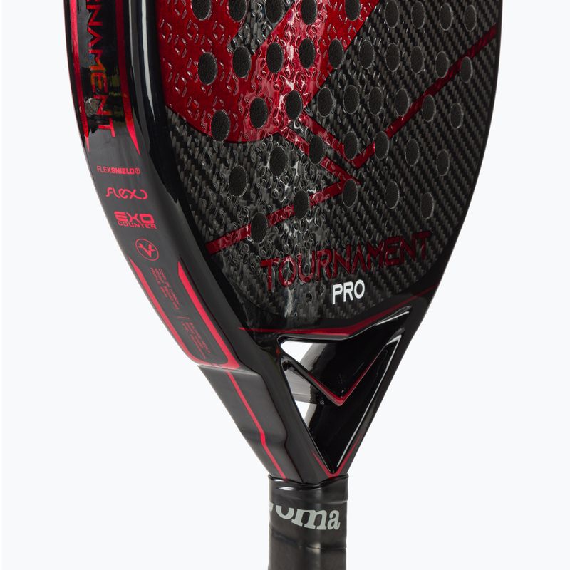 Padelio raketė Joma Tournament Pro Paddle black/red 4