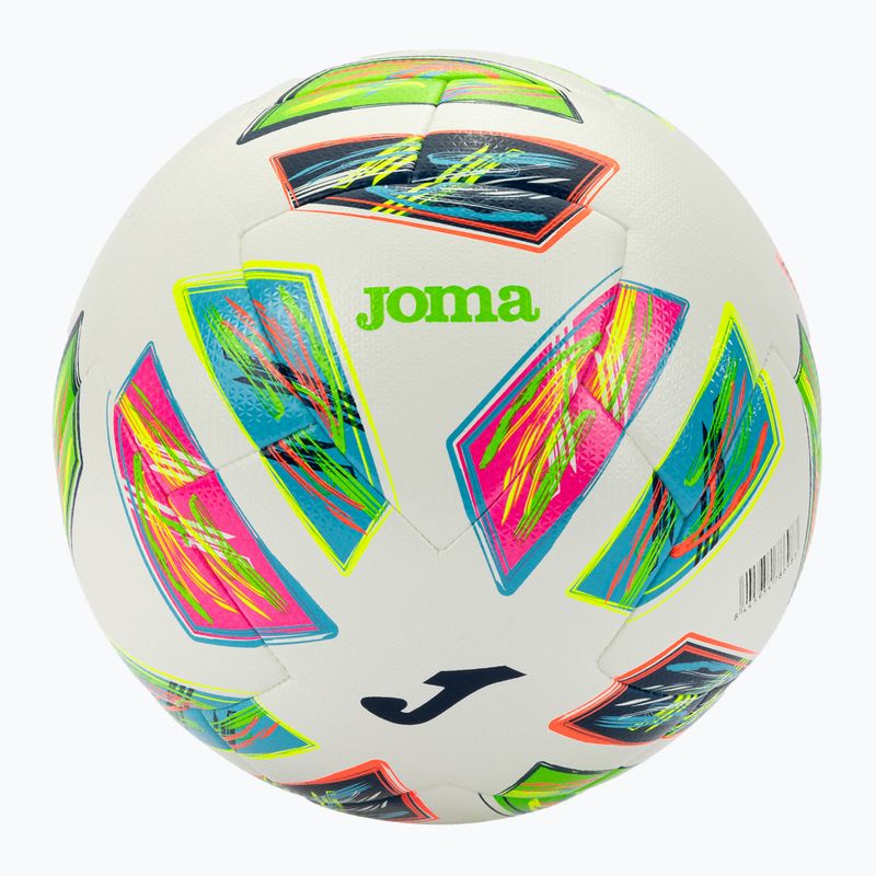 Futbolo kamuolys Joma Dinamic IV fluor green/navy dydis 5 4