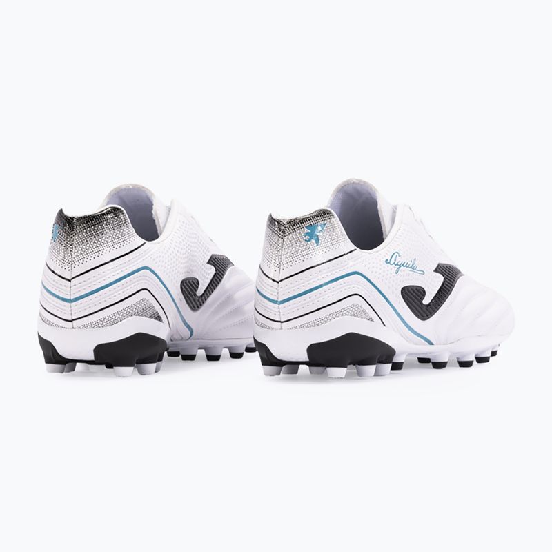 Vyriški futbolo batai Joma Aguila AG white/black 10