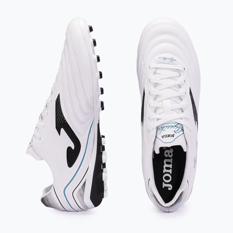Vyriški futbolo batai Joma Aguila AG white/black 11