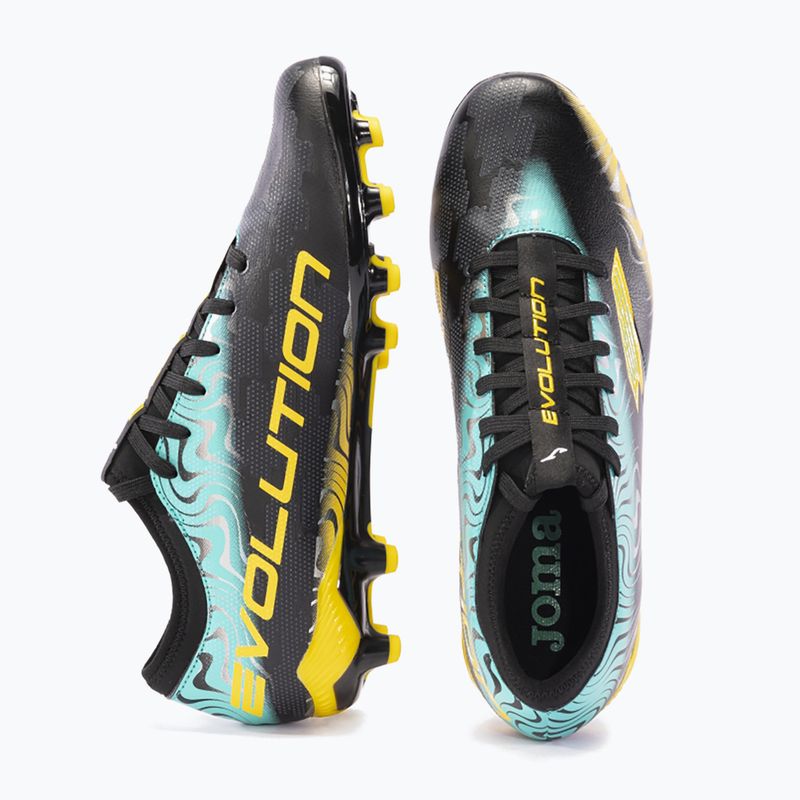 Vyriški futbolo batai Joma Evolution FG black/gold 11