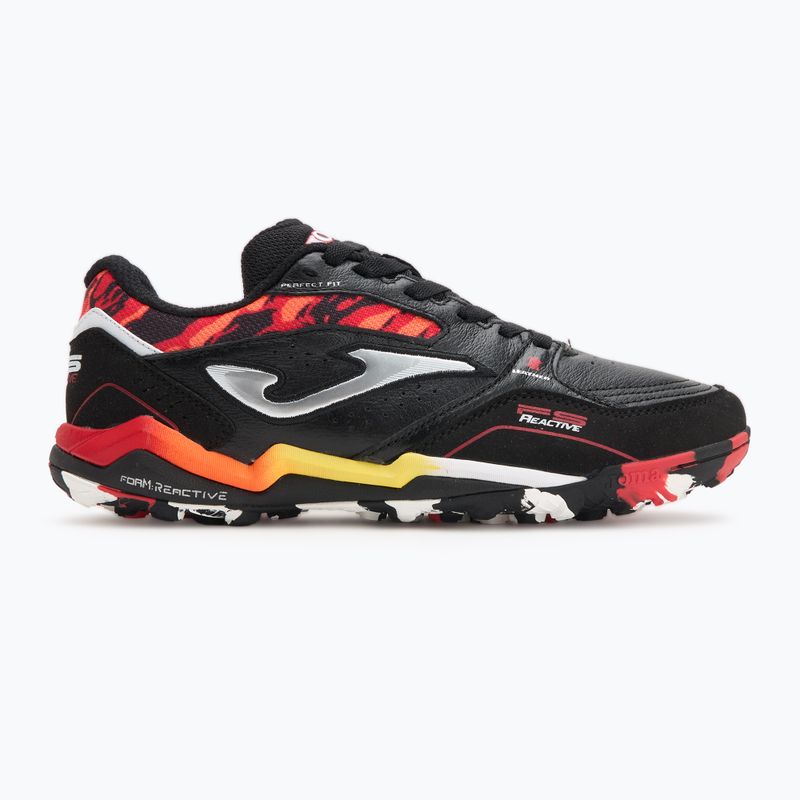 Vyriški futbolo batai Joma FS Reactive TF black/red 2