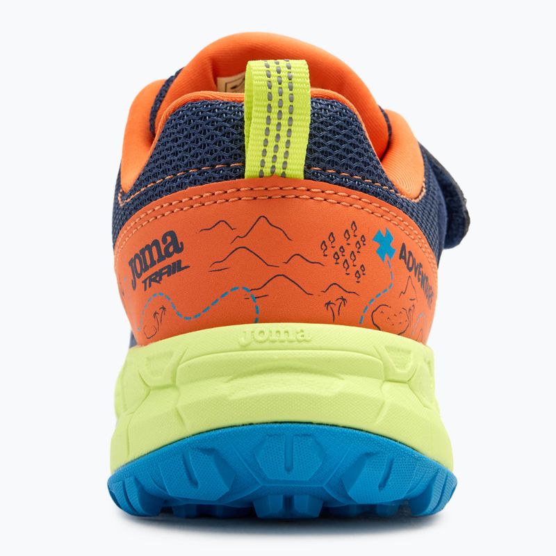 Vaikiški bėgimo batai Joma Adventure navy/orange 6