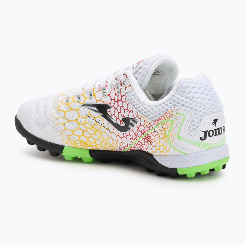 Vyriški futbolo batai Joma Maxima TF white/yellow 3
