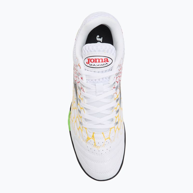 Vyriški futbolo batai Joma Maxima TF white/yellow 5