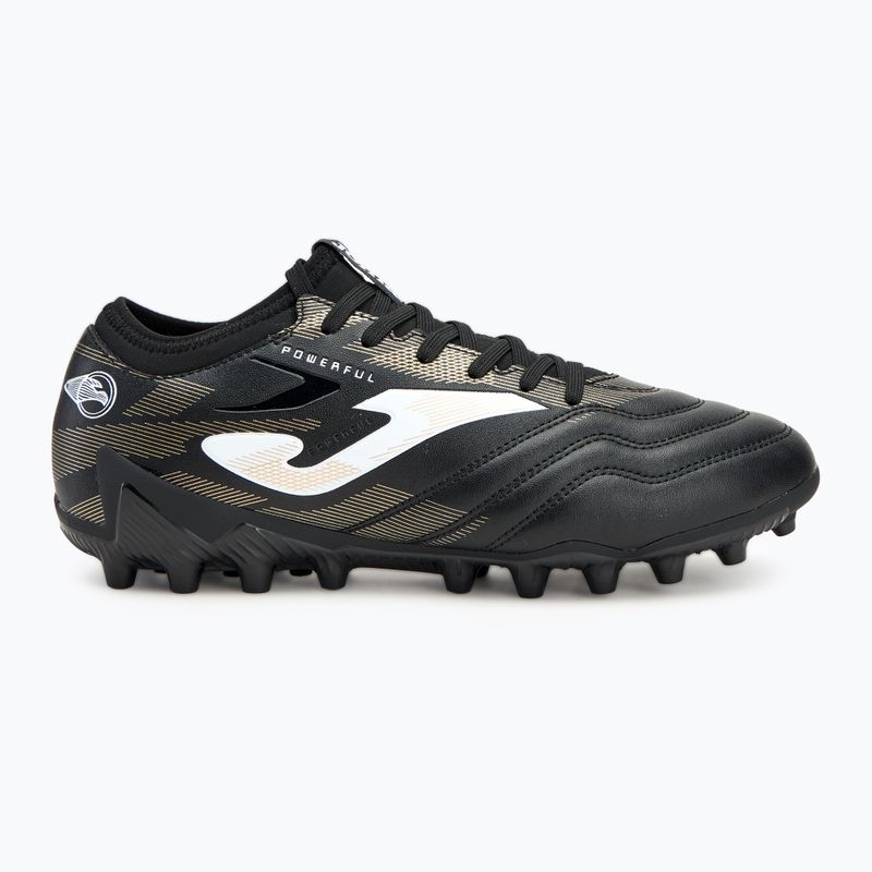 Vyriški futbolo batai Joma Powerful AG black/gold 2