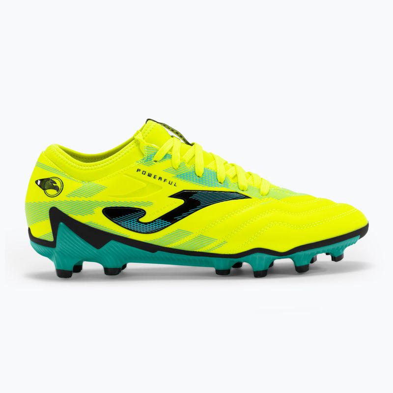 Vyriški futbolo batai Joma Powerful FG lemon fluor/turquoise 8
