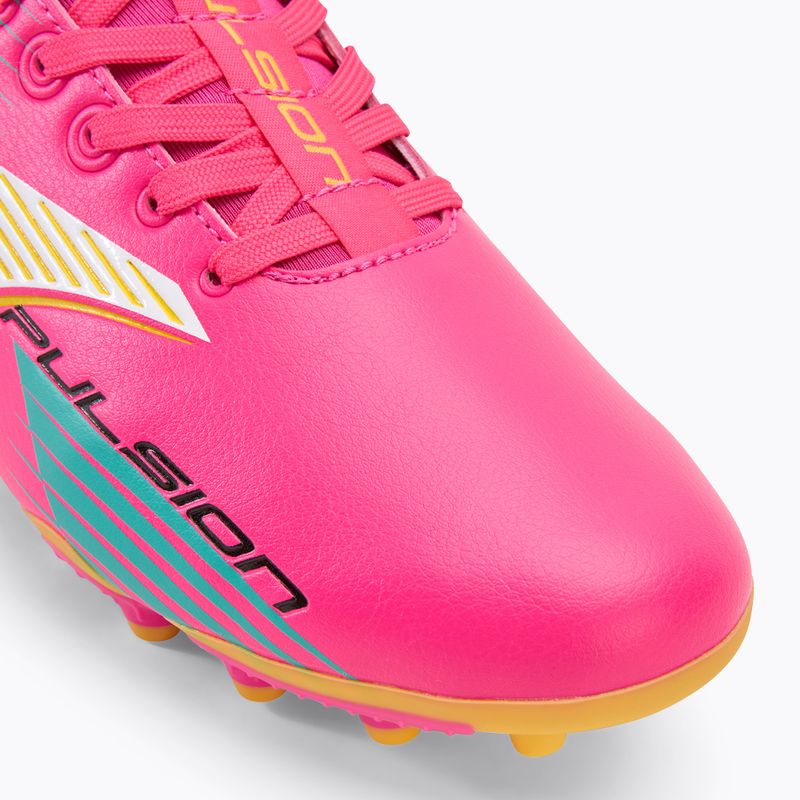 Vyriški futbolo batai Propulsion AG pink/yellow 7