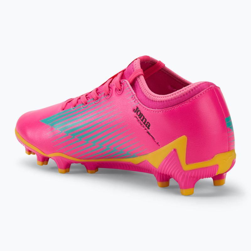 Vyriški futbolo batai Joma Propulsion FG pink/yellow 3