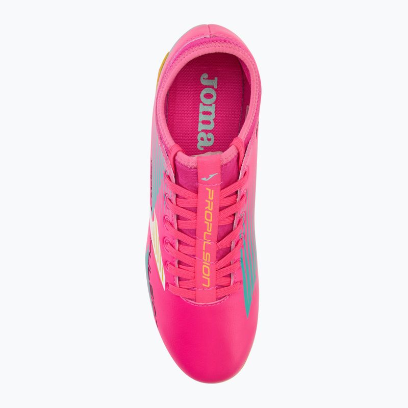 Vyriški futbolo batai Joma Propulsion FG pink/yellow 5