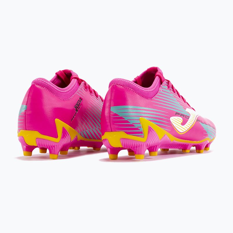 Vyriški futbolo batai Joma Propulsion FG pink/yellow 10