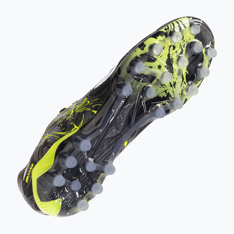Vyriški futbolo batai Supercopa AG black/lemon fluor 12