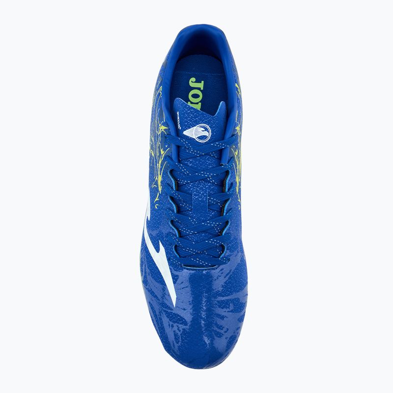Vyriški futbolo batai Joma Supercopa FG royal/lemon fluor 5
