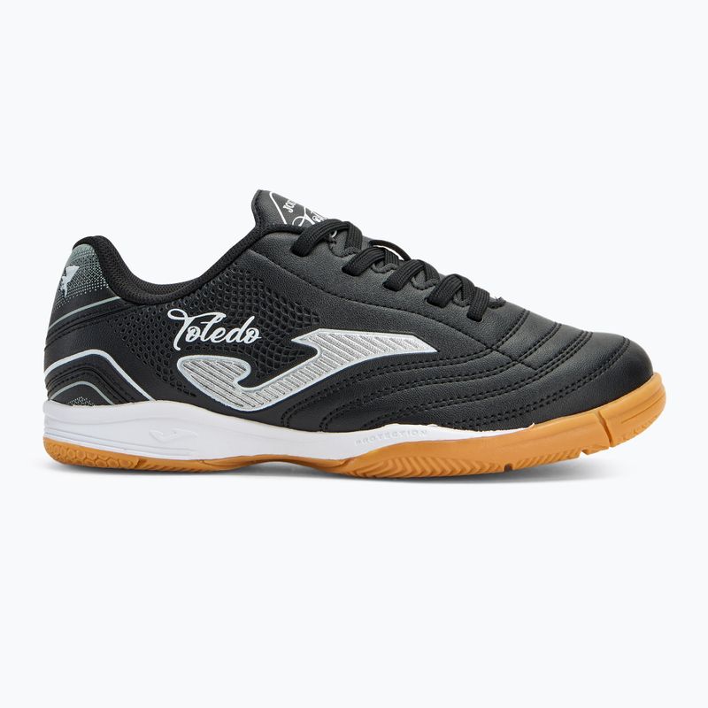 Vaikiški futbolo batai Joma Toledo IN black/white 2