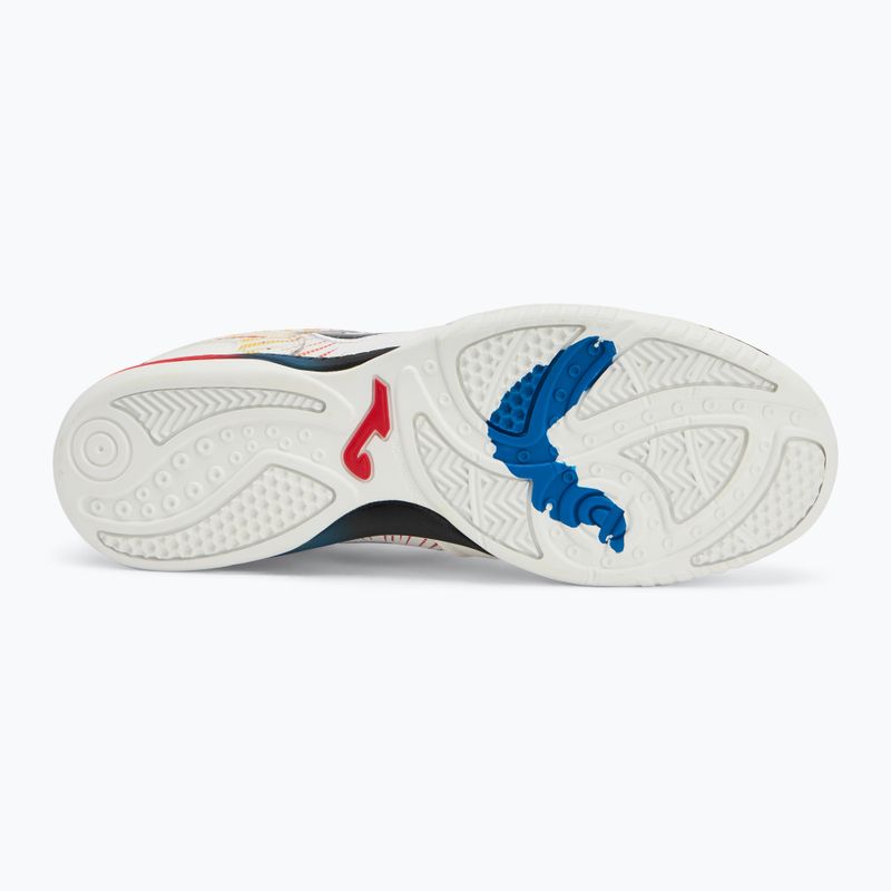 Vyriški futbolo batai Joma Top Flex IN white/red 4