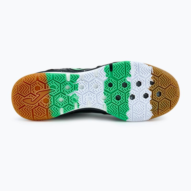 Vyriški futbolo batai Joma Top Flex Rebound IN black/green 4