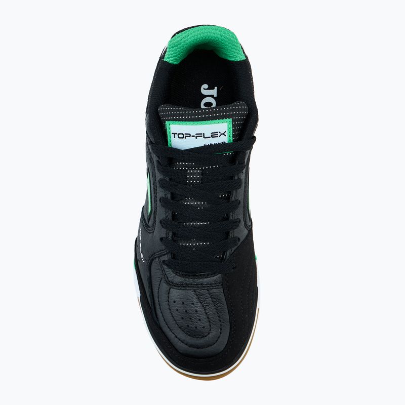 Vyriški futbolo batai Joma Top Flex Rebound IN black/green 5