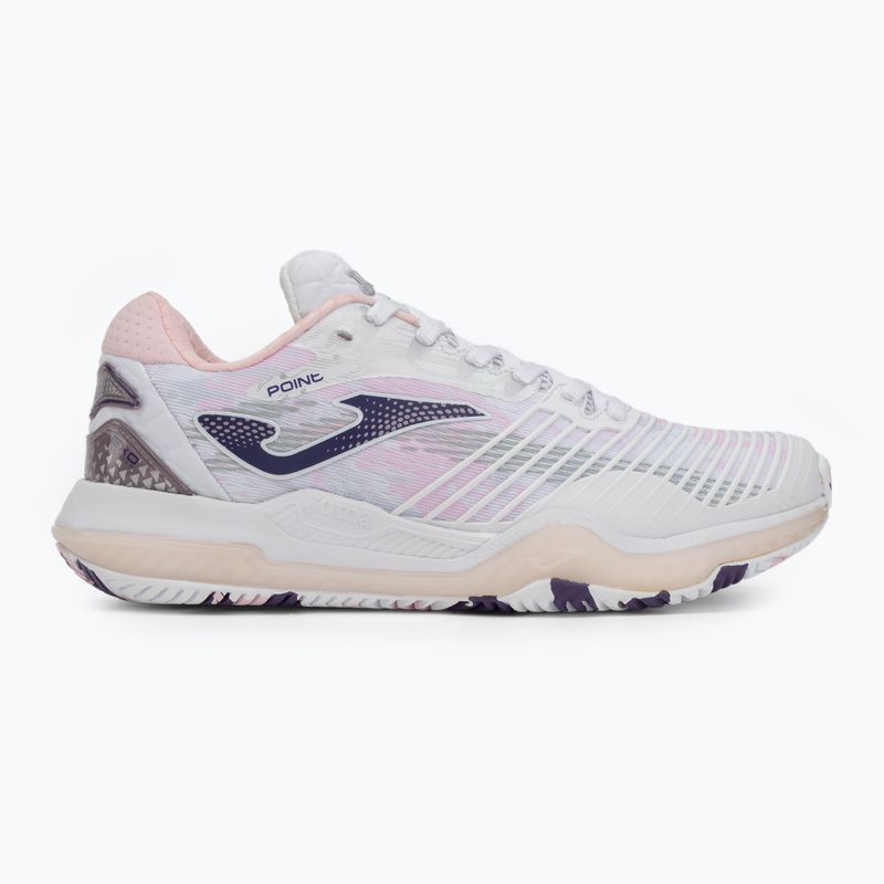 Moteriški teniso bateliai Joma Point Lady AC white/pink 2