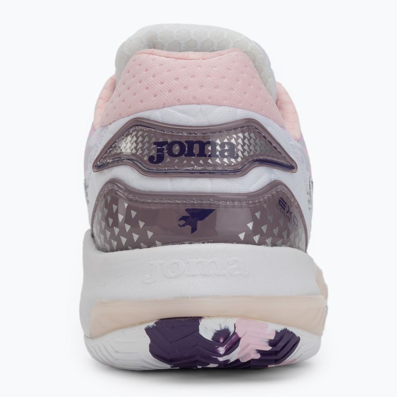 Moteriški teniso bateliai Joma Point Lady AC white/pink 6