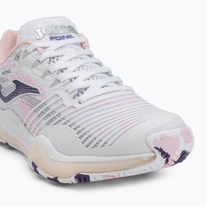 Moteriški teniso bateliai Joma Point Lady AC white/pink 7