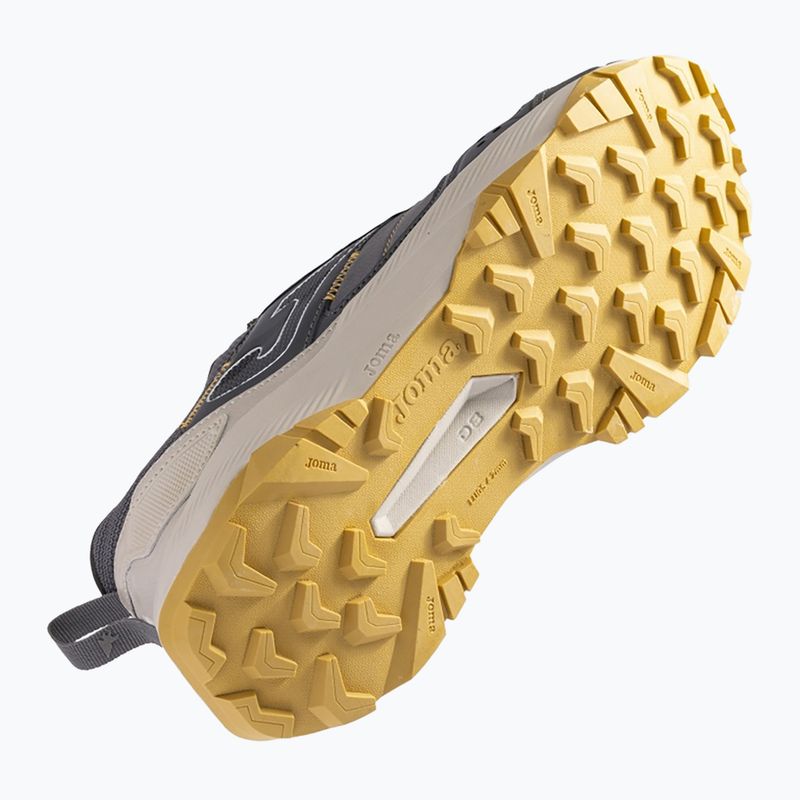 Vyriški bėgimo batai Joma Rift Aislatex light grey/mustard 12