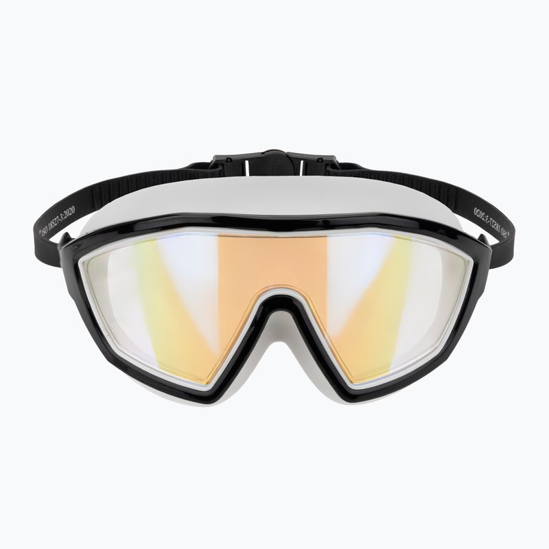 Plaukimo kaukė RAS Space Pro Mirror white 2