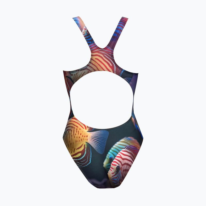 Moteriškas vientisas maudymosi kostiumėlis RAS Colorfish Race Back multicolour 2