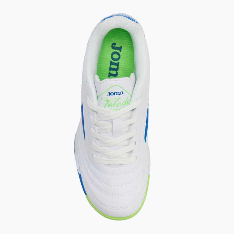Vaikiški futbolo batai Joma Toledo IN white 5