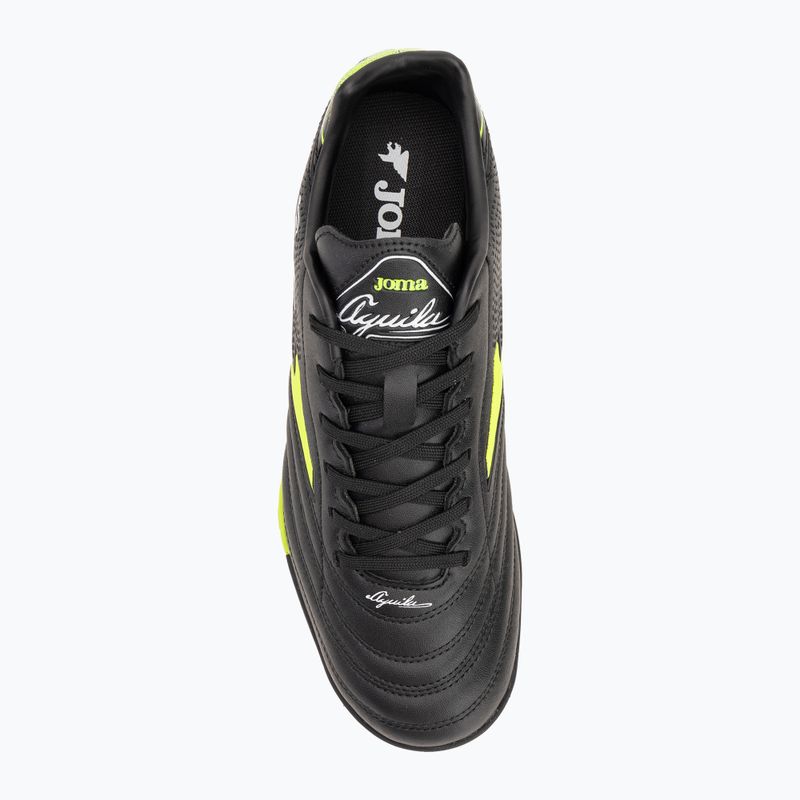 Vyriški futbolo batai Joma Aguila TF black/yellow 5