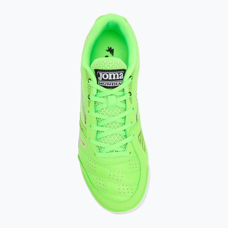 Vyriški futbolo batai Joma Mundial IN fluor green 5