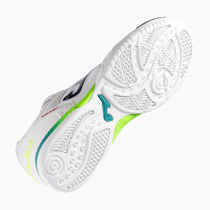 Vyriški futbolo batai Joma Top Flex IN white 12