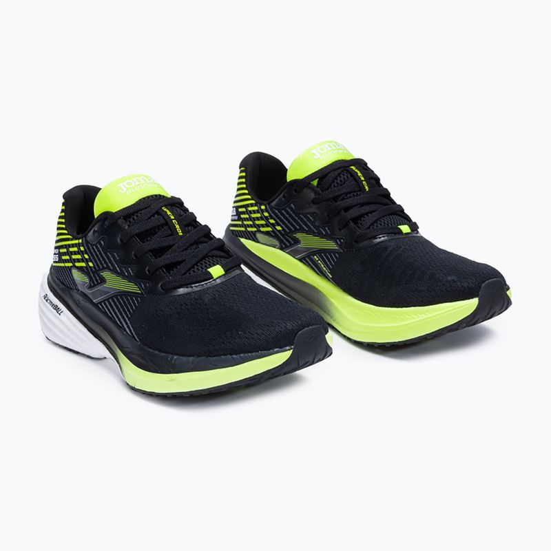 Vyriški "Joma Super Cross" bėgimo bateliai black/lemon 2