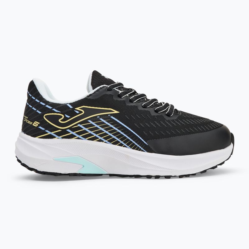 Vaikiški bėgimo batai Joma Super Cross black/ turquoise 2