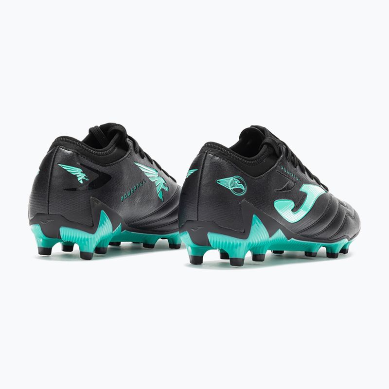 Vyriški futbolo batai Joma Powerful FG black turquoise 10