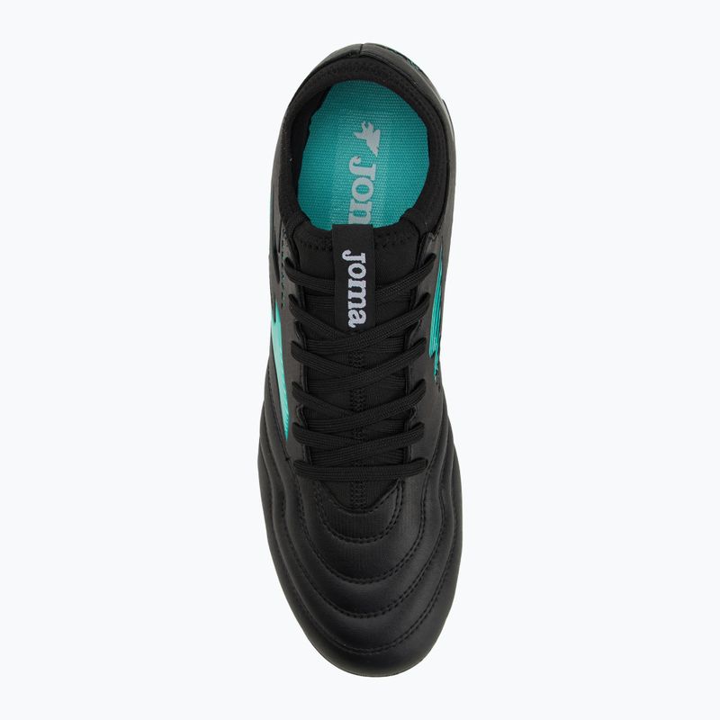 Vyriški futbolo batai Joma Powerful FG black turquoise 5