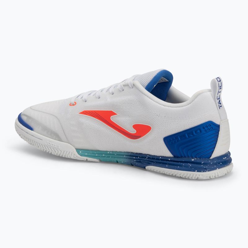 Vyriški futbolo batai Joma Tactico IN white/royal 3