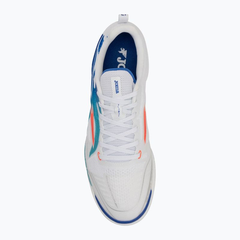 Vyriški futbolo batai Joma Tactico IN white/royal 5