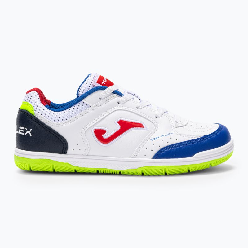 Vaikiški futbolo batai Joma Top Flex Jr IN white 8