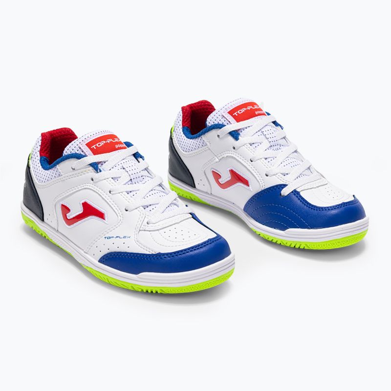 Vaikiški futbolo batai Joma Top Flex Jr IN white 9
