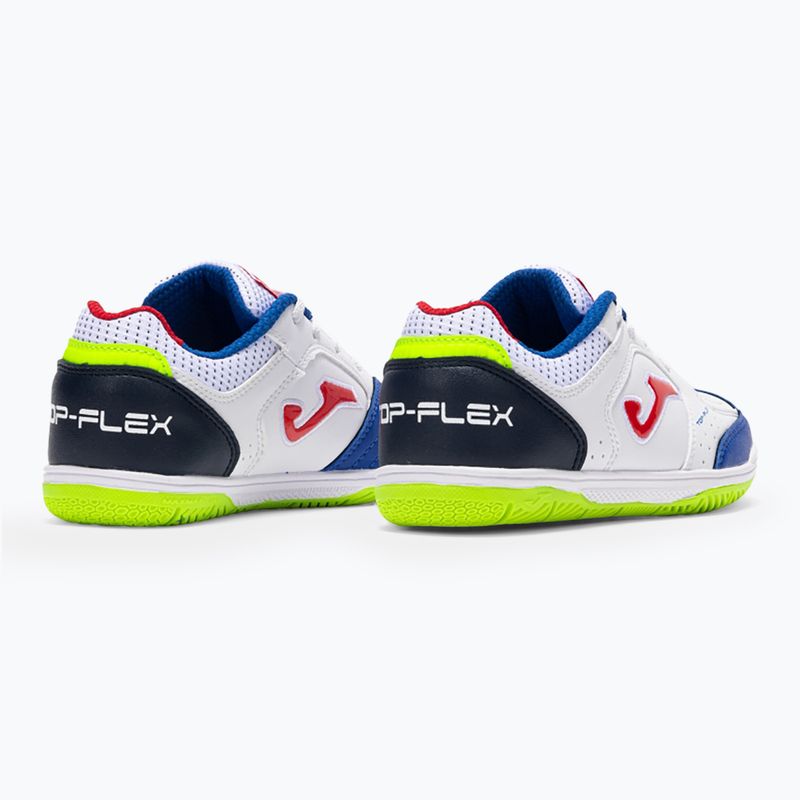 Vaikiški futbolo batai Joma Top Flex Jr IN white 10