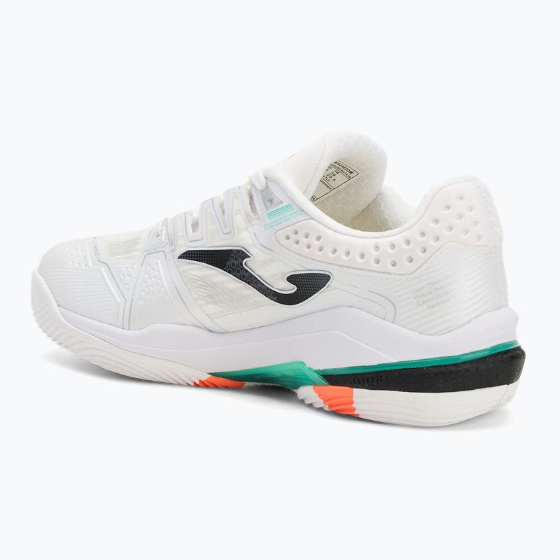 Vyriški padelio bateliai Joma Slam OM white/ turquoise 3