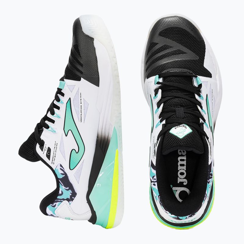 Vyriški padelio batai Joma Spin OM white/ turquoise 8
