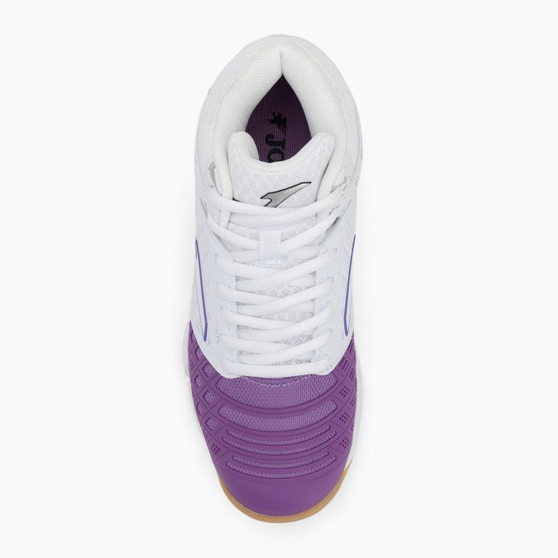 Moteriški tinklinio bateliai Joma V.Blok white/violet 5
