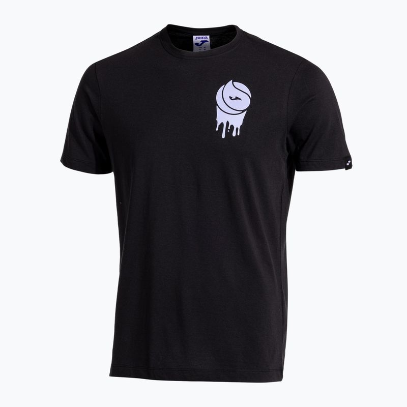 Vyriški teniso marškinėliai Joma Challenge black 101739EW