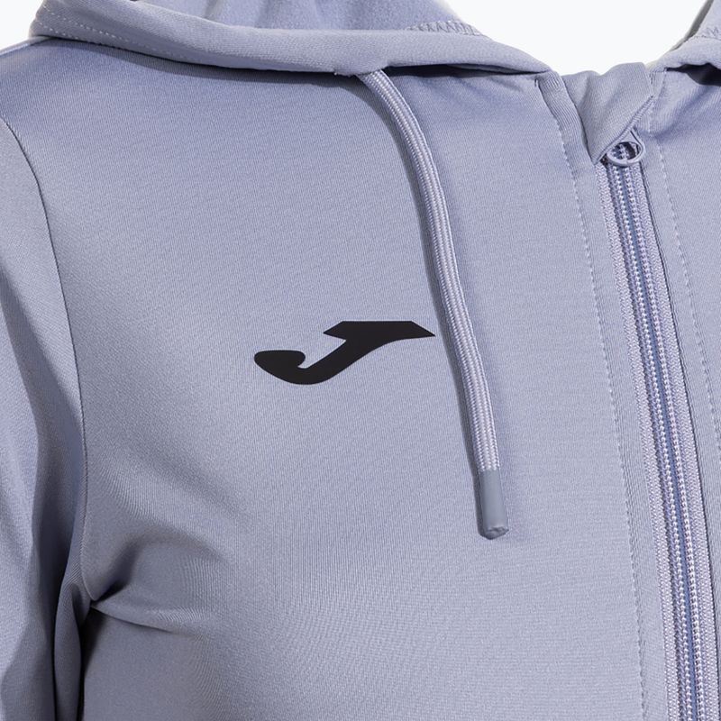 Moteriški teniso džemperiai Joma Sculpture II Zip-Up Hoodie W blue 3