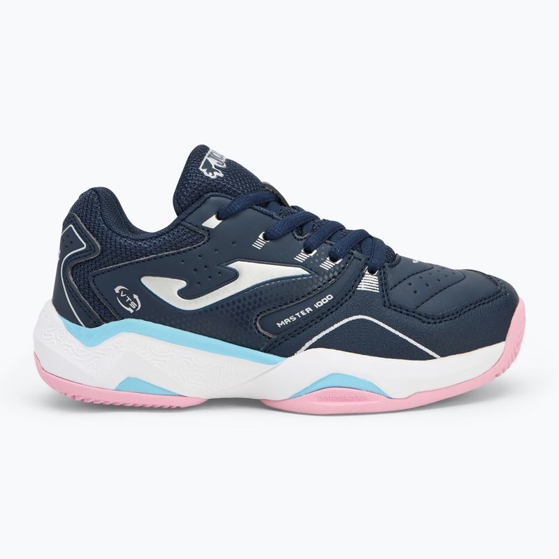 Vaikiški teniso batai Joma Master 1000 JR C navy blue/ pink 2