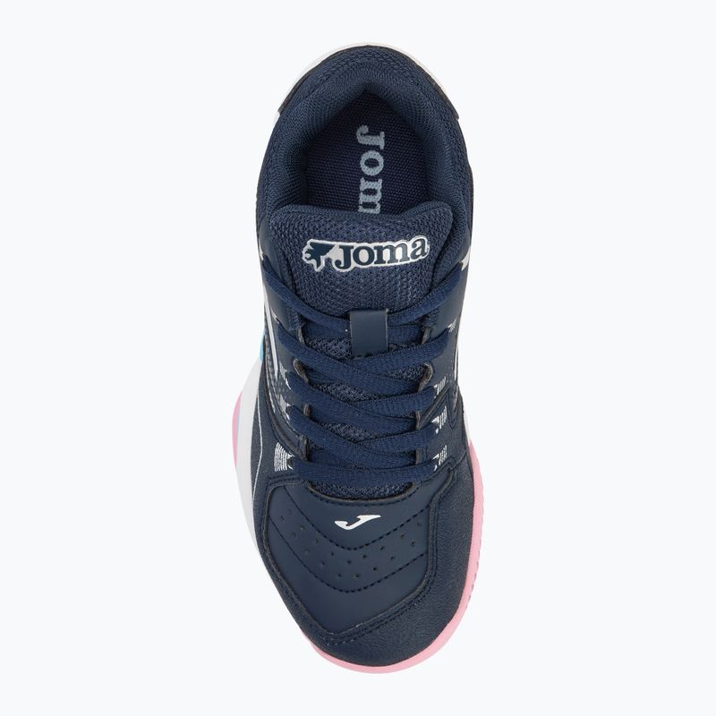 Vaikiški teniso batai Joma Master 1000 JR C navy blue/ pink 5