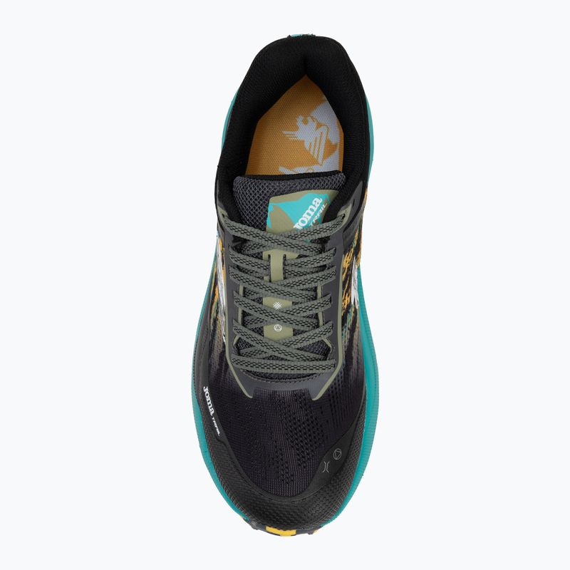 Vyriški bėgimo batai Joma Kubor black/turquoise 5