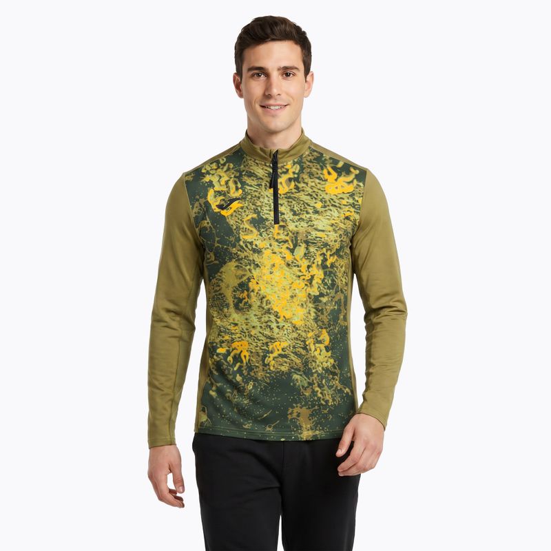 Vyriški bėgimo marškinėliai ilgomis rankovėmis Joma R-Nature green 3